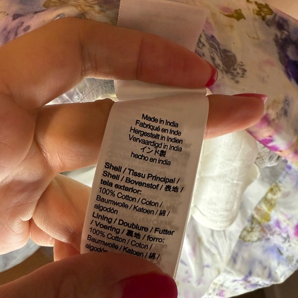 New NWT Flora Obscura x J.Crew side-cutout dress in Kaleidoscope Floral - Picture 5 of 6